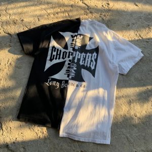 West Coast Choppers Summer T-Shirt – Retro Streetwear Cotton Tee for Men & Women