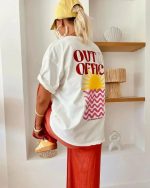 Summer Oversized Kanji Print T-Shirt – Women’s Hip Hop Harajuku Y2K Streetwear Tee