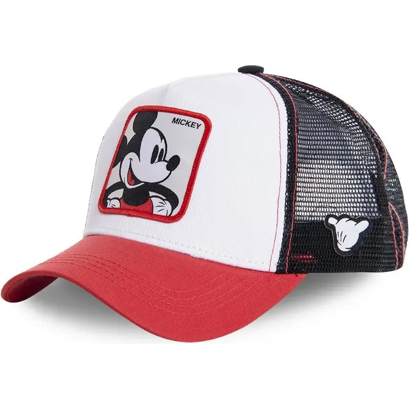 High-Quality Disney Style Cartoon Snapback – Unisex Cotton Baseball Cap with Mesh Back - Image 14