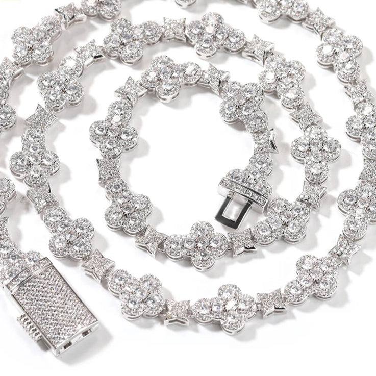 TBTK 10mm Cross Link Chain Necklace