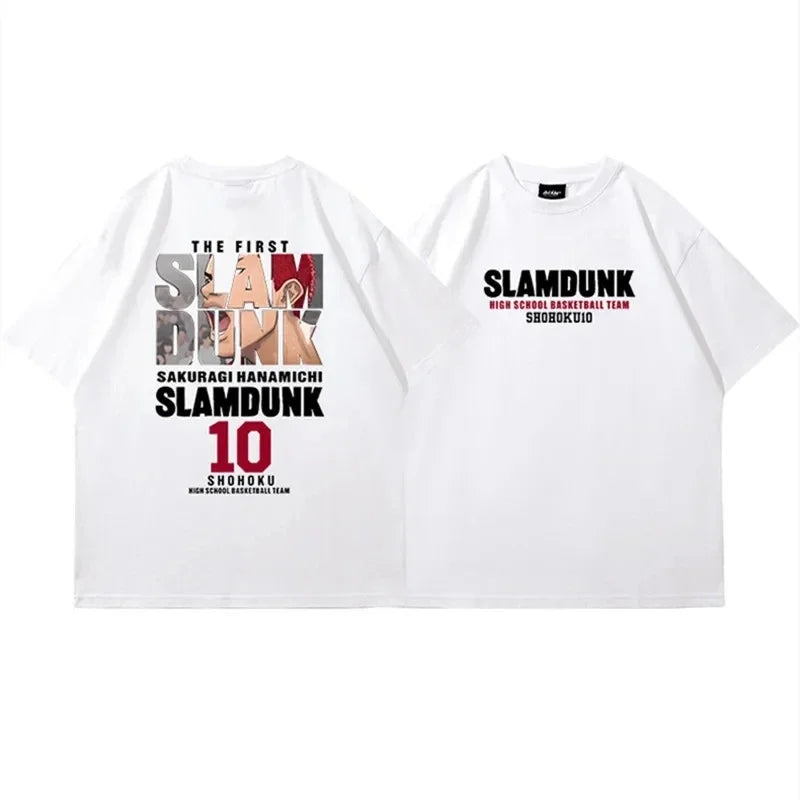 Anime Slam Dunk Oversized T-Shirt - Image 10