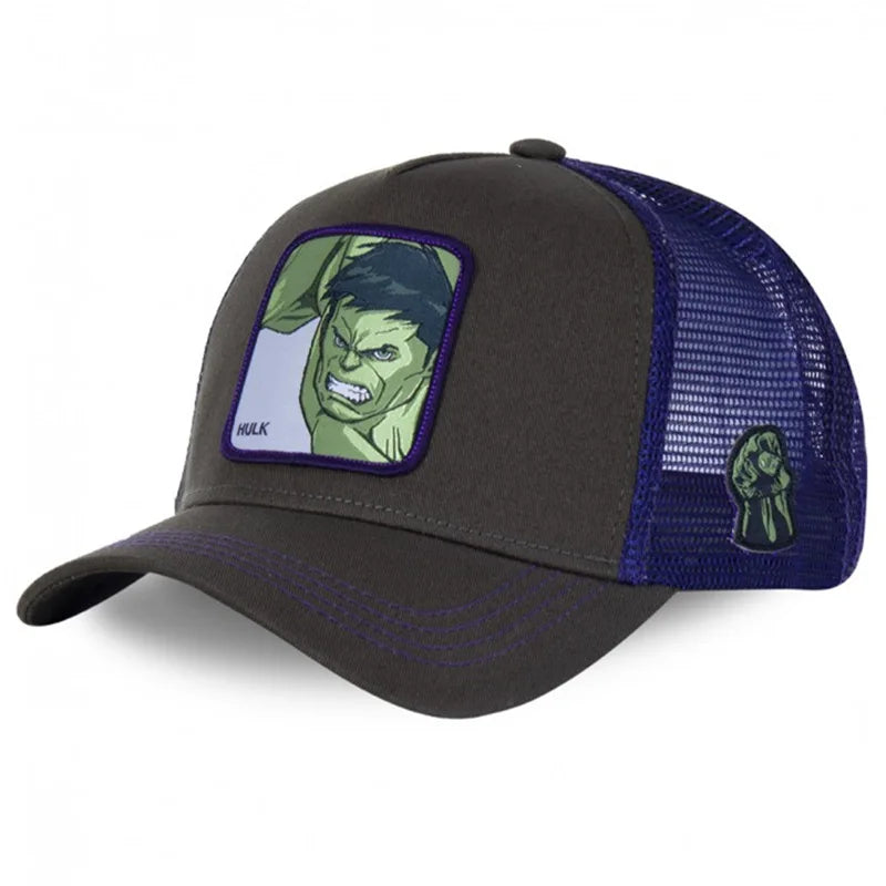 High-Quality Marvel Cartoon Snapback – Unisex Cotton Mesh Baseball Cap for Men & Women - Image 15
