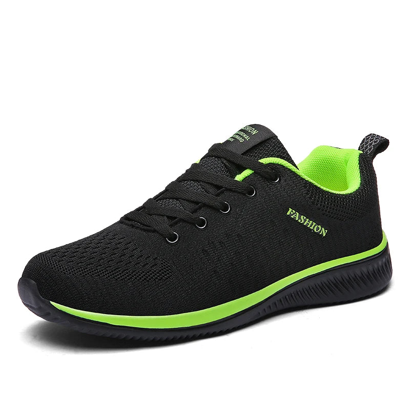 Men’s Knit Running Sneakers – Lightweight Casual Athletic Walking Shoes - Image 7