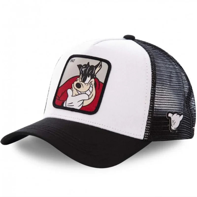 High-Quality Disney Style Cartoon Snapback – Unisex Cotton Baseball Cap with Mesh Back - Image 11