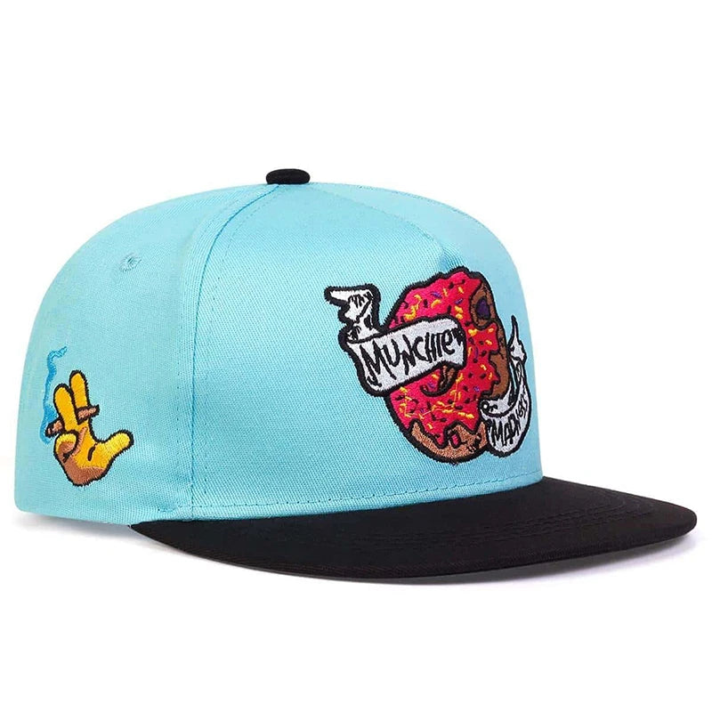 Hip-Hop Donut Embroidered Baseball Cap - Image 9