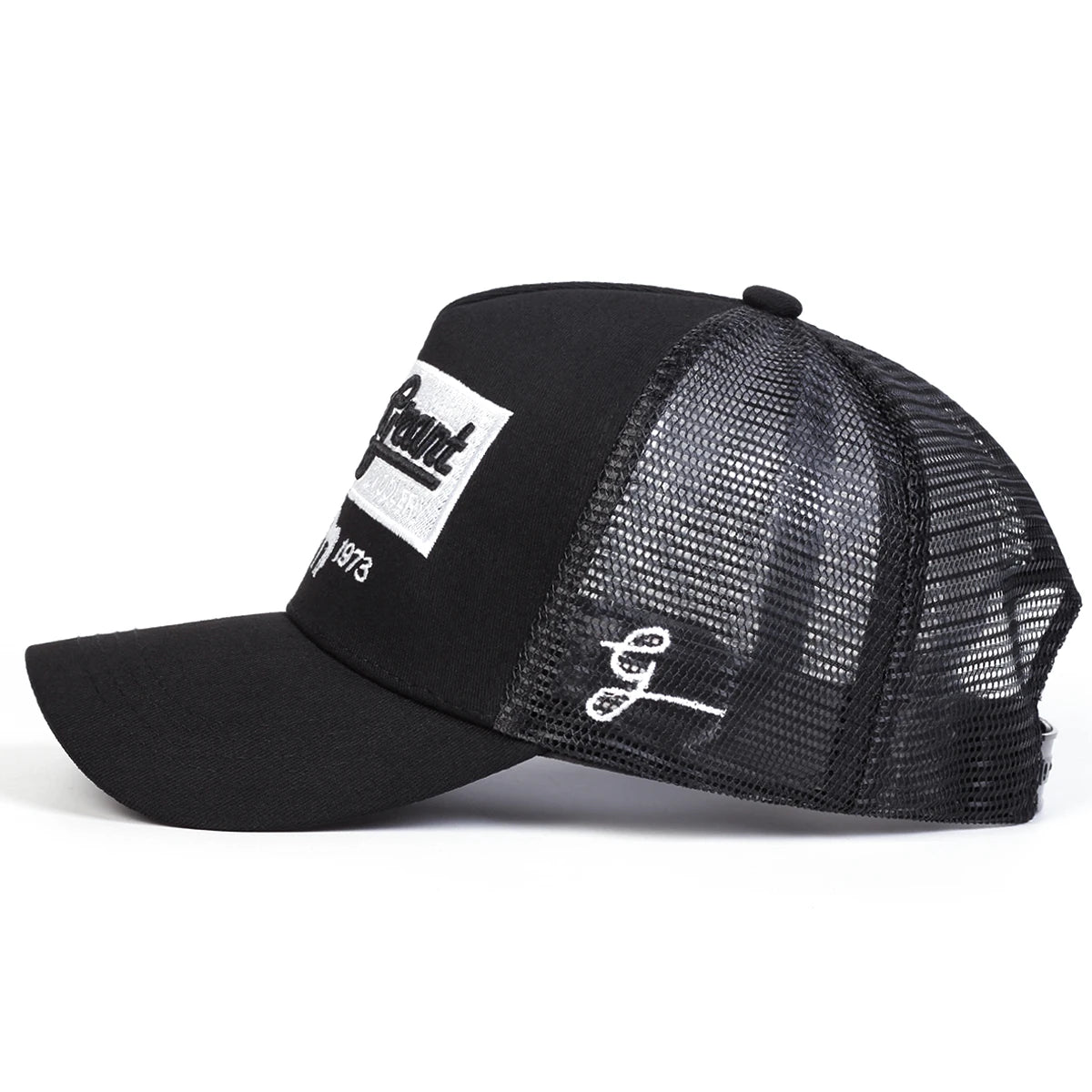 Unisex "SINCE 1973" Embroidery Mesh Baseball Cap – Adjustable Hip Hop Outdoor Hat for Spring & Summer - Image 3