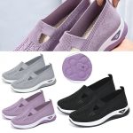 2025 Spring Women's Casual Shoes – Soft-Soled Breathable Sneakers for Middle-Aged & Elderly Moms