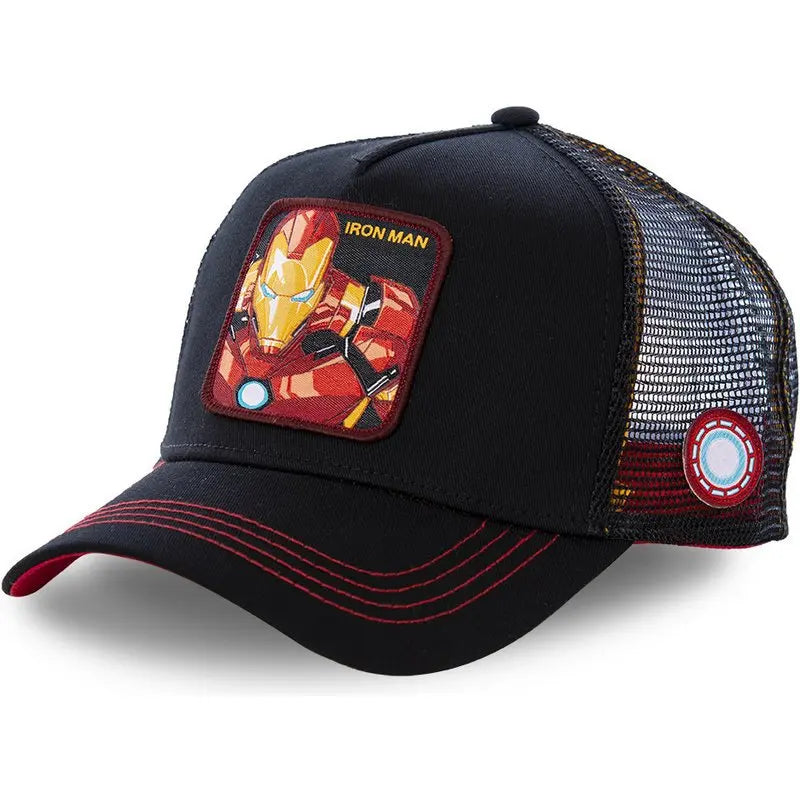 High-Quality Marvel Cartoon Snapback – Unisex Cotton Mesh Baseball Cap for Men & Women - Image 4