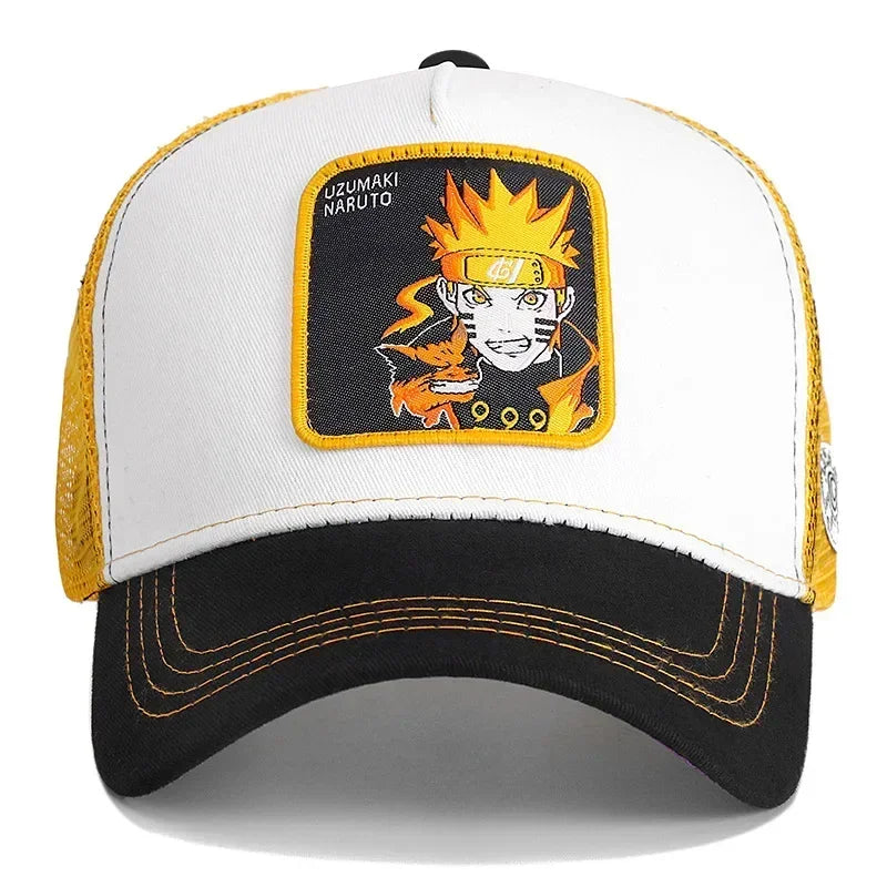 Bandai Naruto Mesh Trucker Cap – Unisex Anime Baseball Hat with Fashion Patch - Image 6