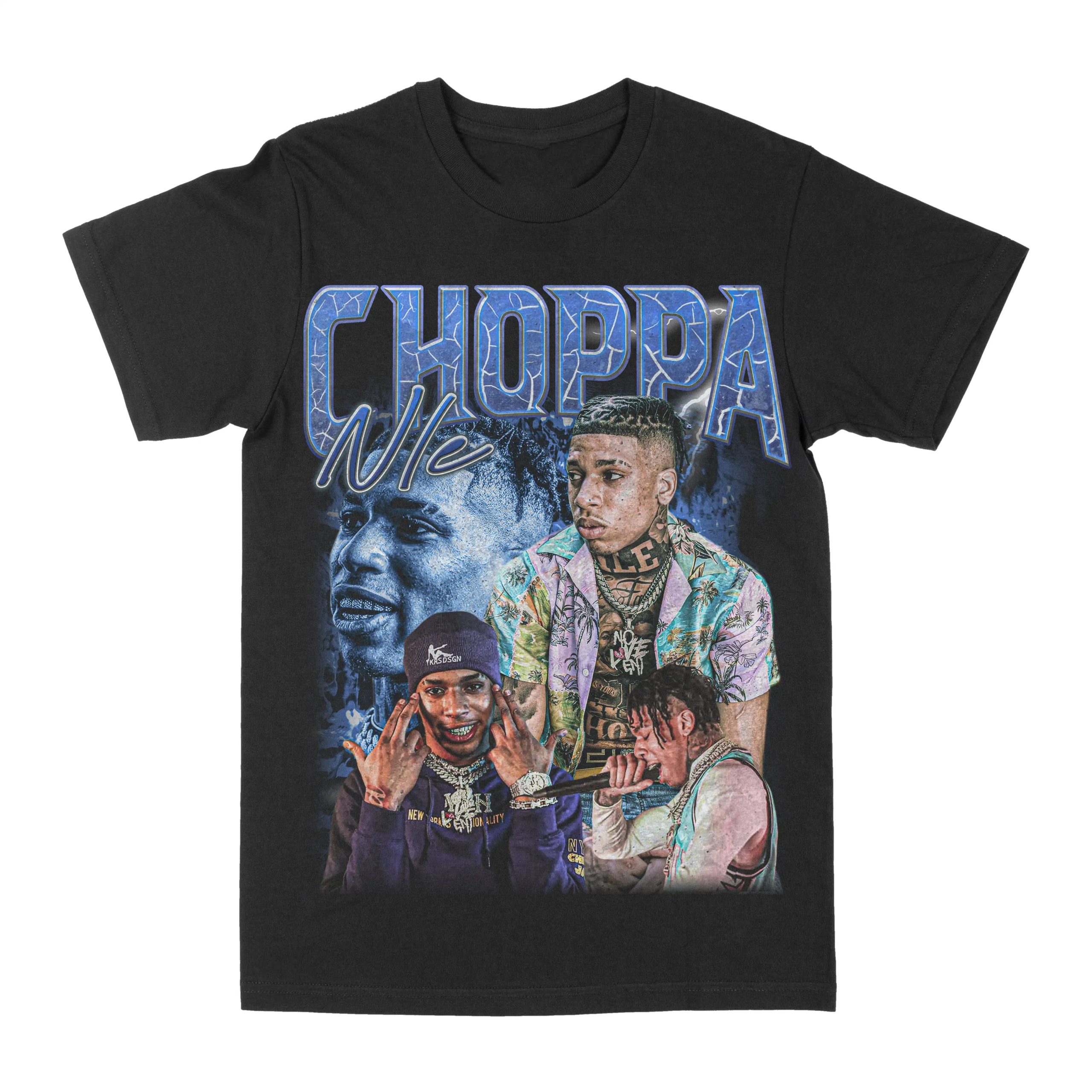 NLE Choppa Graphic T-Shirt – Unisex Retro Hip Hop Cotton Tee for Men & Women
