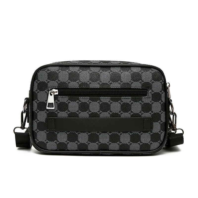 Top-Quality PU Leather Waist Pack – Men's Business Crossbody & Shoulder Bag - Image 5