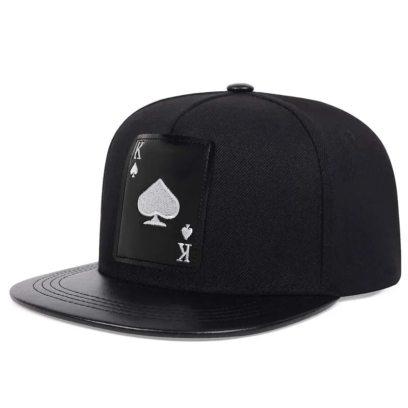 PU Leather Hip-Hop Baseball Cap - Image 2