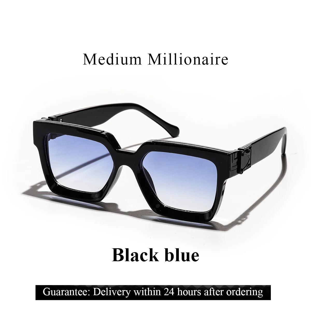 Ruiao Retro Millionaire Sunglasses – 2025 Luxury Square Shades for Men & Women - Image 12
