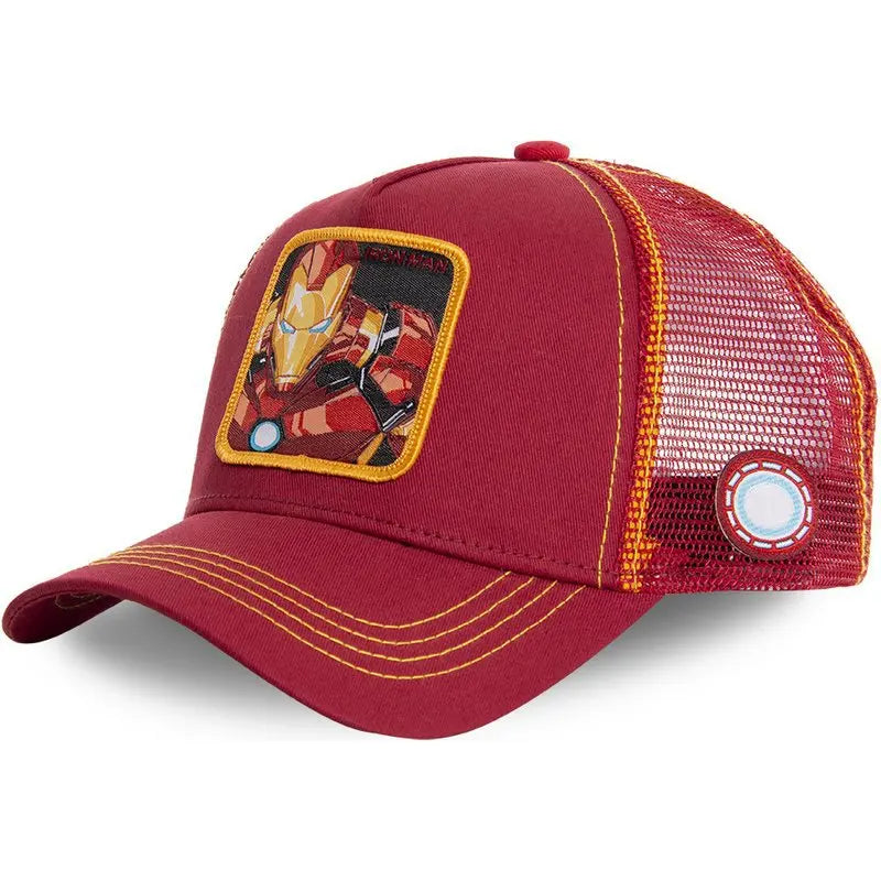 High-Quality Marvel Cartoon Snapback – Unisex Cotton Mesh Baseball Cap for Men & Women - Image 17