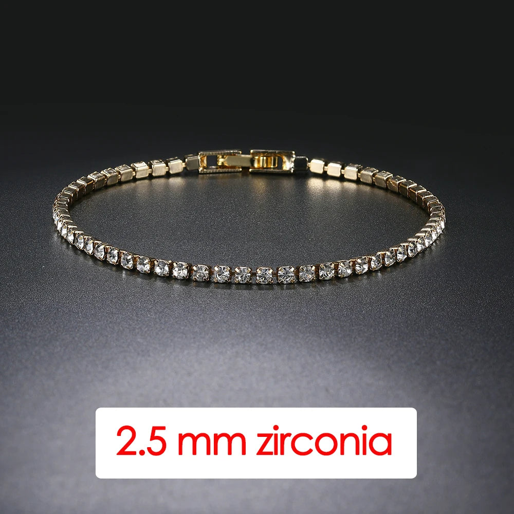 Hip Hop Iced Out Tennis Bracelet for Men – 3/4/5mm Cubic Zirconia Streetwear Jewelry - Image 12