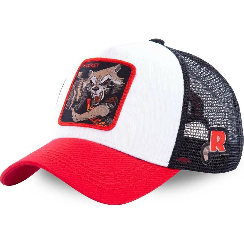 High-Quality Marvel Cartoon Snapback – Unisex Cotton Mesh Baseball Cap for Men & Women - Image 6