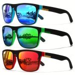 Vintage Square Polarized Sunglasses – Unisex Luxury Driving & Fishing Eyewear with UV400 Protection