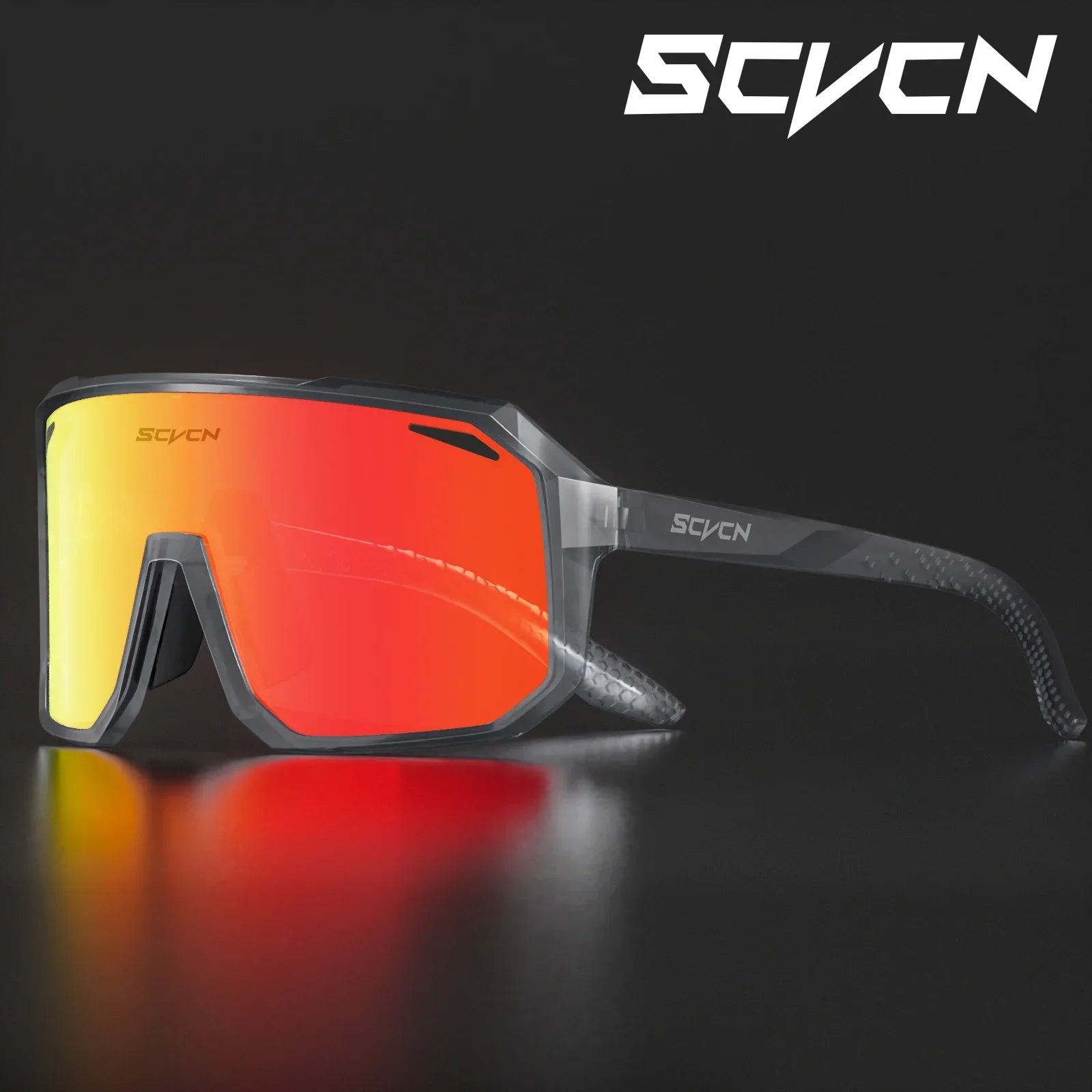 SCVCN UV400 Sports Sunglasses – Unisex Protective Eyewear for Cycling, Hiking & Outdoor Activities - Image 2