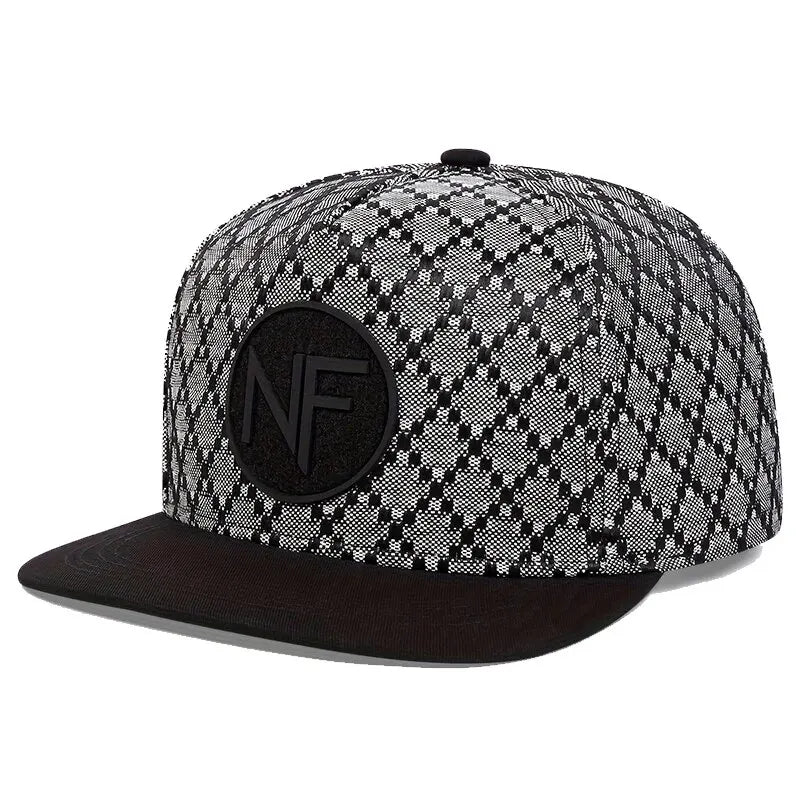 NF Letter Embroidery Baseball Cap – Unisex Adjustable Hip-Hop Snapback for Spring & Autumn - Image 5