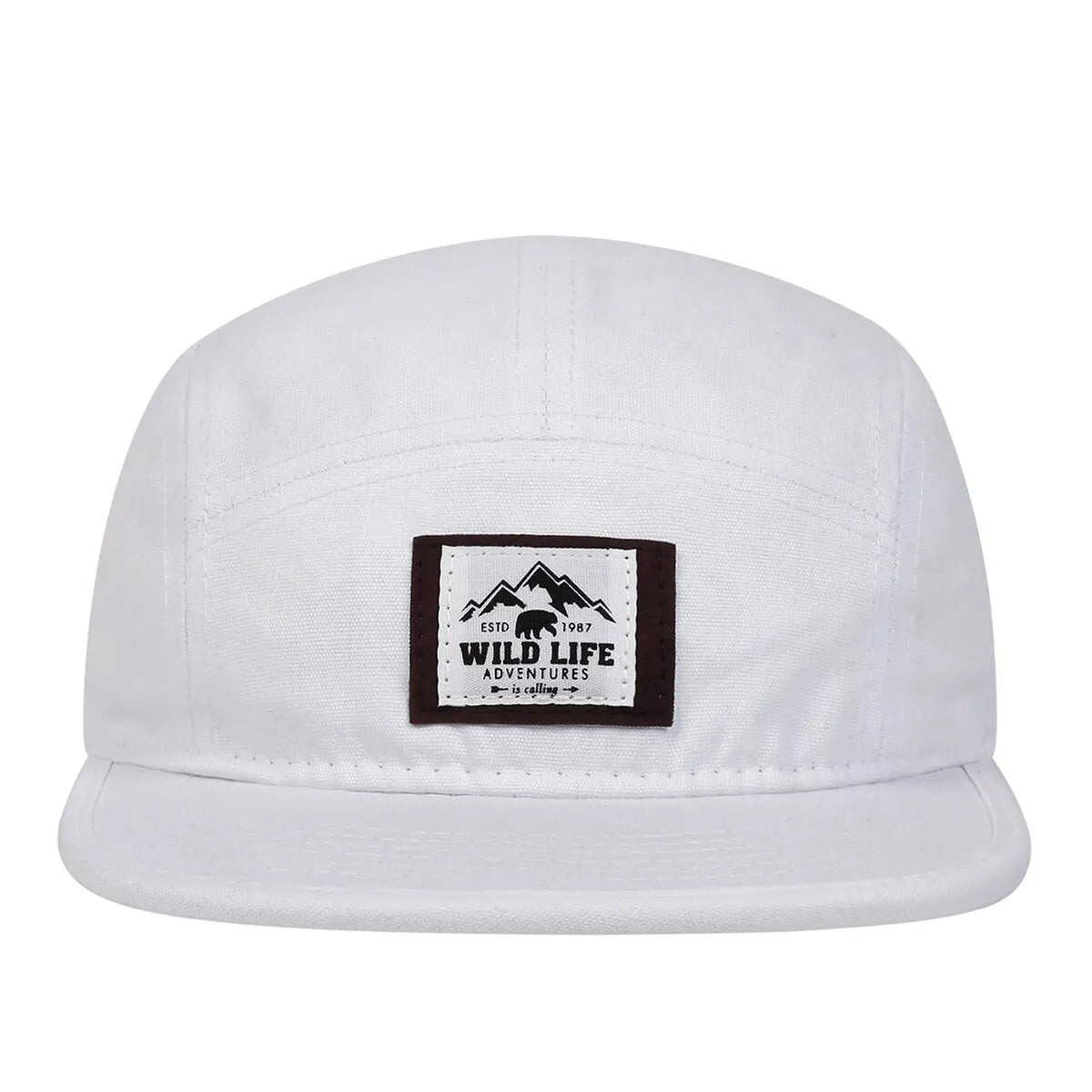 WILD LIFE Cotton 5-Panel Baseball Cap – Adjustable Snapback Hat for Men & Women - Image 7
